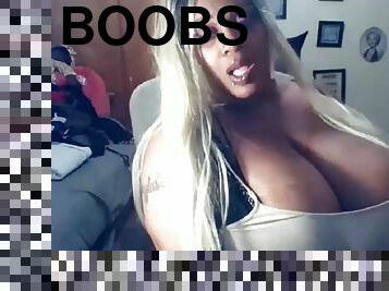 Monster boobs webcam ebony