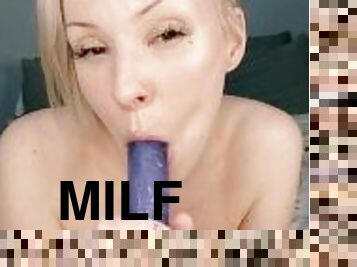 Blonde Big Tits MILF Sucks Your Dick and Rides You