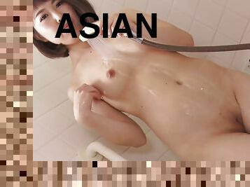 Asian hot babe amazing solo video