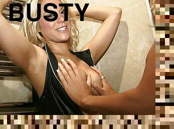 Cara Brett hot busty babe lesbian porn