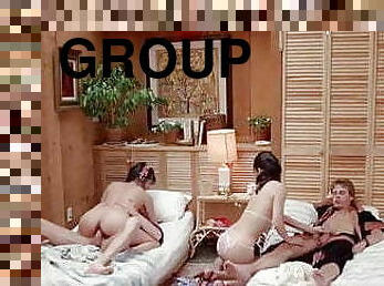 orgie, pornostjerne, vintage, klassisk, gruppesex, retro