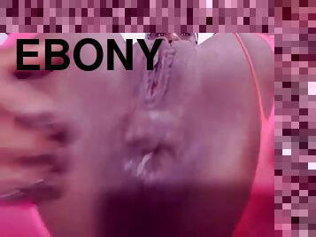 Ebony anal
