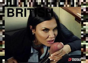 Jasmine jae takes every inch of his cock in her mouth