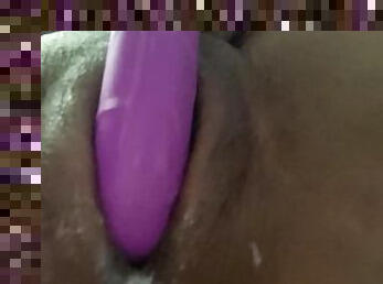 Teen creamy pussy after masturbation????