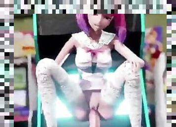 Futa Futanari Lesbian Anal 3D Hentai - Made with Clipchamp
