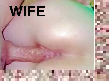 My wife's beautiful ass with semen is ????????????????