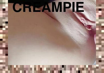 The best way to start a day is with a creampie from teen girlfriend