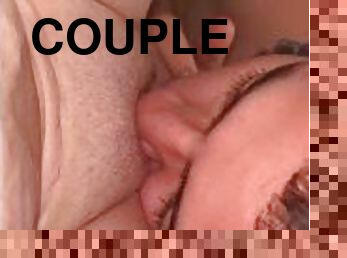 Young couple have passionate bathroom sex ending in loud orgasm