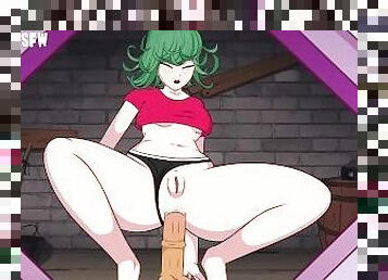 Tatsumaki Anal Dildo Riding Through Glory Hole - Hole House