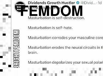 DO NOT Masturbate - Tweet dramatic reading by BrightFemdom