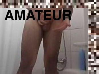 Shower and masturbation