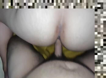 Trying To Fuck With A 9-inch Dildo. I Cant Seem To. 5 Min