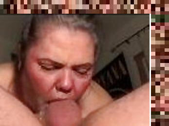 mormor, gammal, mogen, avsugning, gamling, deepthroat, samling, creampie, bbw, sprut