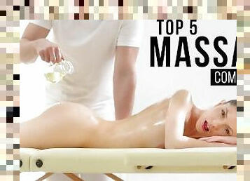 TOP 5 MASSAGE COMPILATION! OILY SITUATION - LETSDOEIT