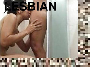 I have a hot shower with my lesbian best friend