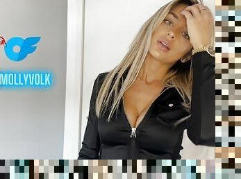 Hot Blonde Gets Naked On Onlyfans - MOLLY VOLK