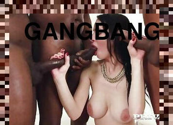 culo, tetas-grandes, anal, babes, polla-enorme, interracial, gangbang, negra, doble, europeo