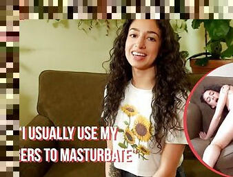 Ersties - Hot Babe Masturbates With a Vibrator
