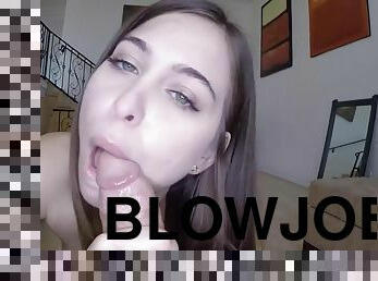 Riley Reid - Cum On Her After Blowjob - Riley reid