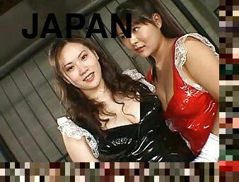 asia, lesbian-lesbian, jepang, pijat, fetish-benda-yang-dapat-meningkatkan-gairah-sex, berambut-cokelat