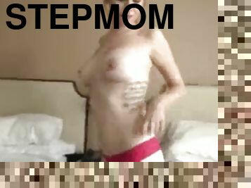 Stepmom in a hotel