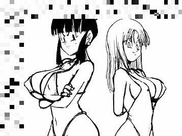 Kamesutra DBZ Erogame 9 Bikini Contest by DBenJojo