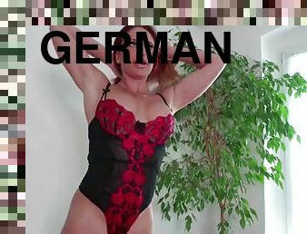 groß-titten, anal-sex, erotisch-mutti, schwer, deutsch, gießerei, rothaarige