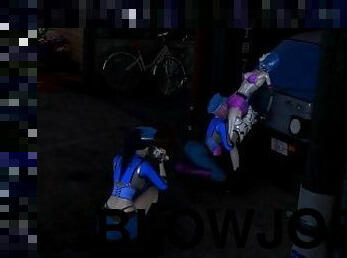 Vi and caitlyn on patrol when a jinx criminal is booked for possession of weapons - Futa