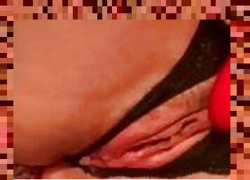Cum with Me - Black Dildo Female Orgasm