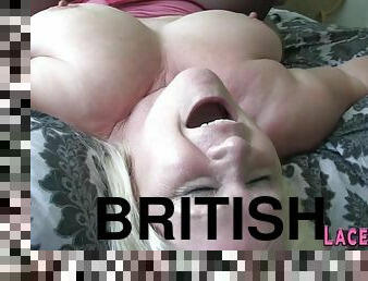 Titfucked British Granny Gets Pussy Eat - Chubby