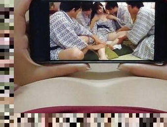 Reaction Japanese Porn Movie Istriku di gangbang 4 pria saat mabok
