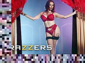 BRAZZERS - Banging Hot Redhead Jasmine James Fulfills Her Fantasy To Ride Danny's Monster Cock