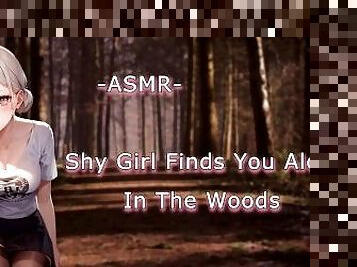 ASMR [RolePlay] Shy Girl Finds You In the Woods [F4M]