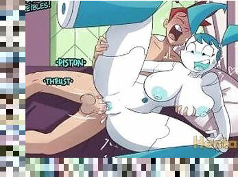 Jenny Le Enseña Sus Nuevas Actualizaciones Sexuales Al Afortunado Brand - Teenage Robot