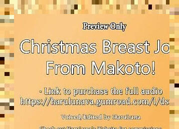 FULL AUDIO FOUND ON GUMROAD - Makoto's Christmas Breast Job