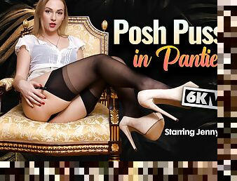 Posh pussy in panties starring Jenny Wild