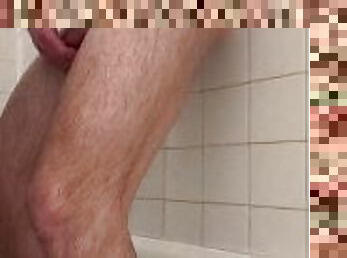 8 inch and 12 inch dildo in the shower