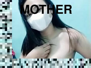 asiático, tetas-grandes, masturbación, madurita-caliente, adolescente, jóvenes18, madre, a-solas