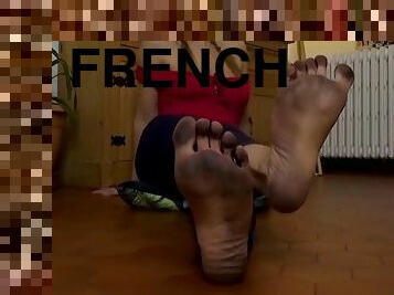 femme, babes, bdsm, française, pieds, sale, point-de-vue, fétiche, maîtresse, femme-dominatrice