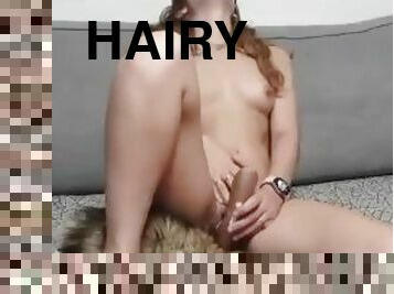 Alessia playing with her tail and pussy masturbation