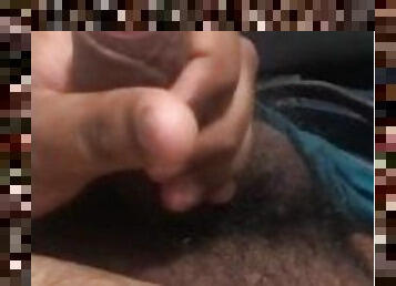 Dirty hairy masturbation