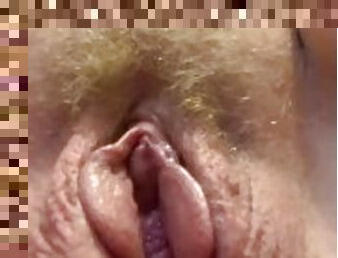 clitoris, masturbaatio, orgasmi, pillu-pussy, ruikkiminen, amatööri, milf, pov, soolo, märkä