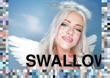Will she be able to swallow it all?