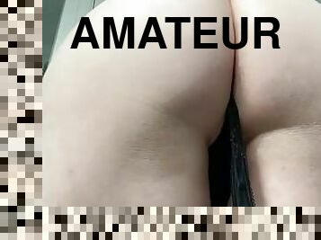 cul, chatte-pussy, amateur, milf, belle-femme-ronde, baisers, solo, fessée, string