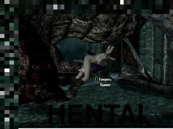 imens-huge, monstru, anal, pula-imensa, hardcore, animatie, hentai, 3d, bruneta, tare