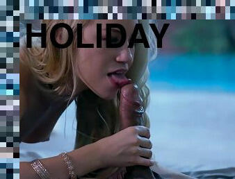 Interracial Holiday Fuck With - Lyra Law