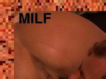 Big Tit Milf Enjoys Big Penis On Stairs