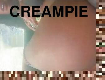 masturbieren, dilettant, creampie, auto, allein