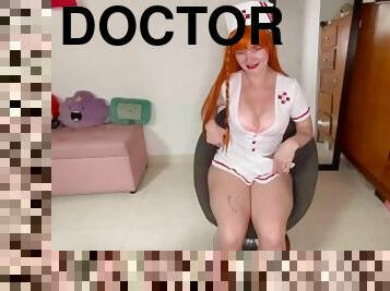 JOI Sexy Doctor helps you Cum for the first time!