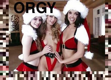 Christmas orgy